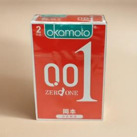 冈本聚氨酯避孕套-0.01 （2片/盒）