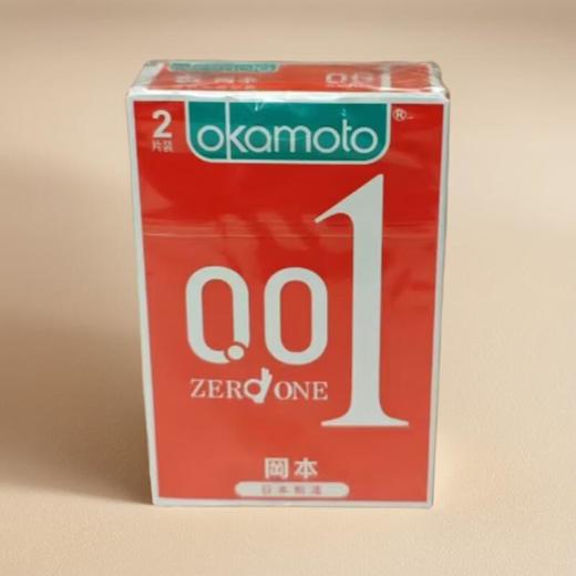 冈本聚氨酯避孕套-0.01 （2片/盒） 商品图0
