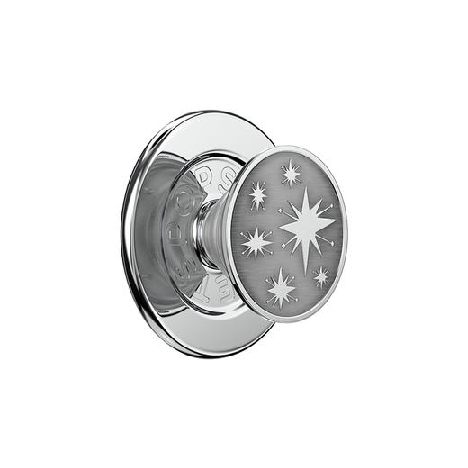 【太空梦游记】银河图景·MagSafe圆啪嗒 MAGSAFE磁吸手机气囊支架 Round圆啪嗒系列 银色 日月星 商品图0