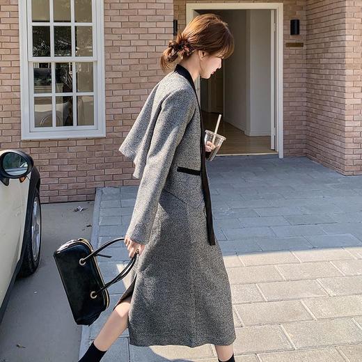 小香风套装2025春秋新款时尚气质名媛时尚洋气半身裙两件套NSYZ2561 商品图3