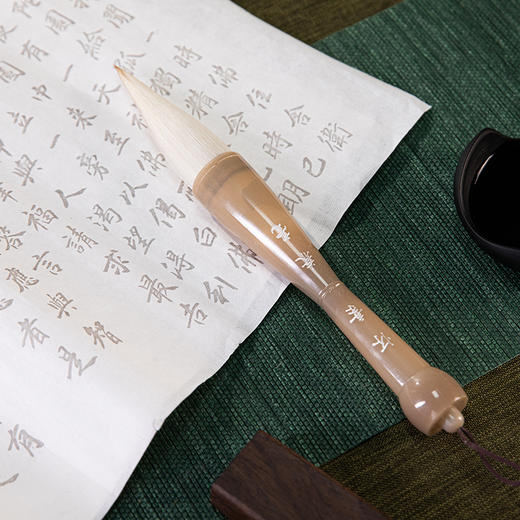 【经典】张小凤文房四宝套装礼盒  专业入门级笔墨纸砚全套工具狼毫笔毛笔书法专用砚台镇纸送礼用 商品图7