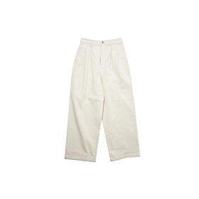 DANTON ASI_2TUCK WIDE PANTS 女装宽松锥形长裤