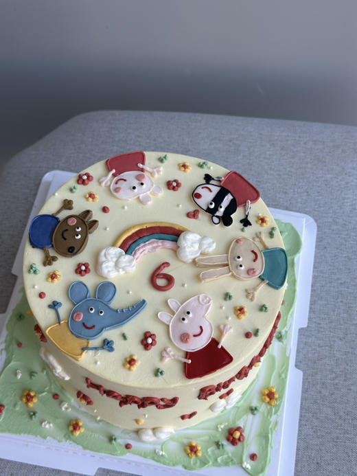 「女孩」小猪佩奇幼稚园 手绘 需提前预定 商品图0