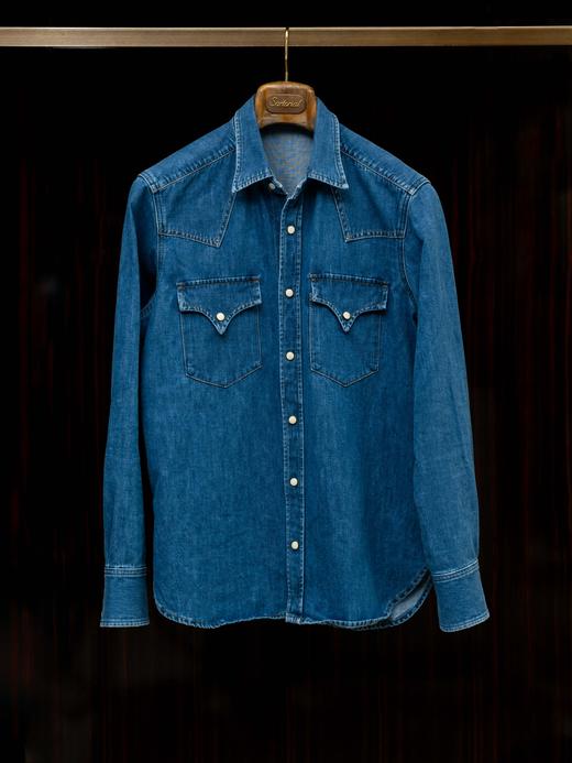 Fortela Western Shirt 水洗丹宁衬衫 商品图9