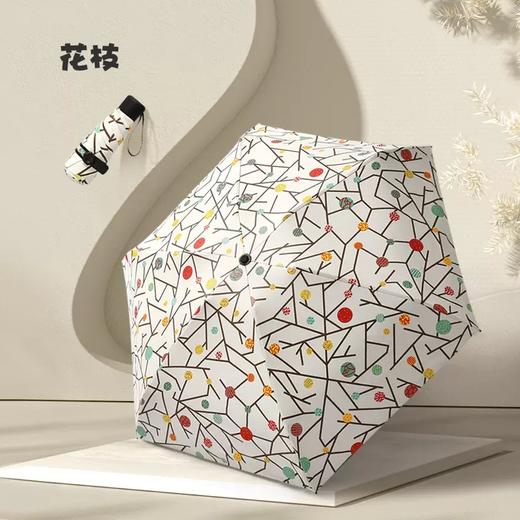 恒鼎五折黑胶晴雨两用迷你伞｜掌心之物，轻到无感，扛风更防晒~ 商品图7