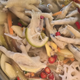 青柠凤爪（微微辣） 约450克