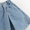 马克珍妮女童时尚牛仔百褶裙 儿童百搭短裙半身裙春夏新款250298 商品缩略图4