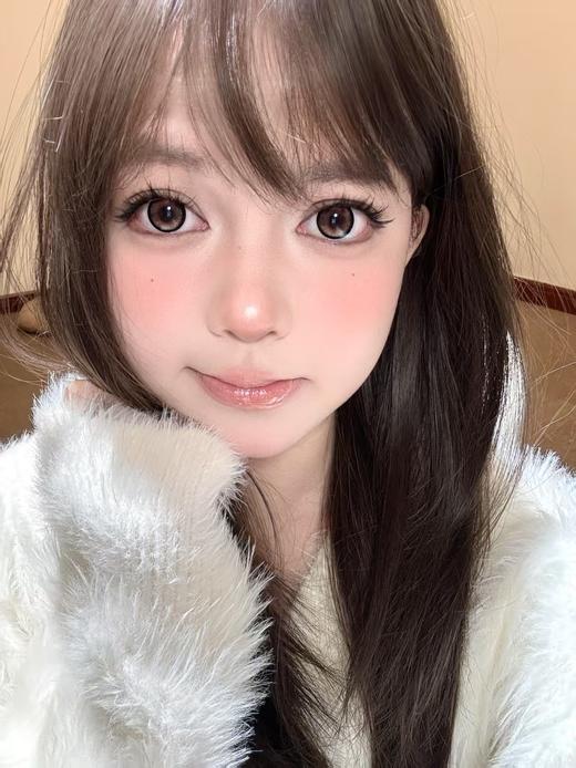 【大直径半年抛】MIMIPARK-碎金系列-星朗碎金蓝/石榴碎金棕-14.5mm【半年抛 0-800度 无525/575】 商品图6