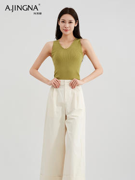 【轻盈体感】阿菁娜春夏搭配不可或缺的吊带单品F30C301005