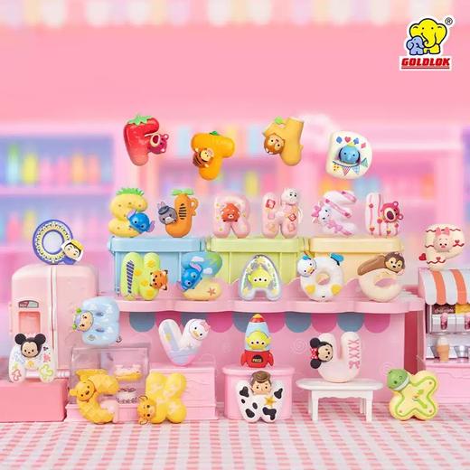 TSUM TSUM 迪士尼轻松系列 幸运字母冰箱贴萌粒 26只/盒 盲盒 商品图0