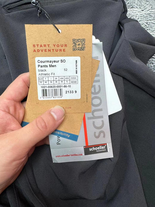 25年新款猛犸象Courmayeur户外软壳裤子防风徒步登山裤

尺码 M L XL XXL 商品图5