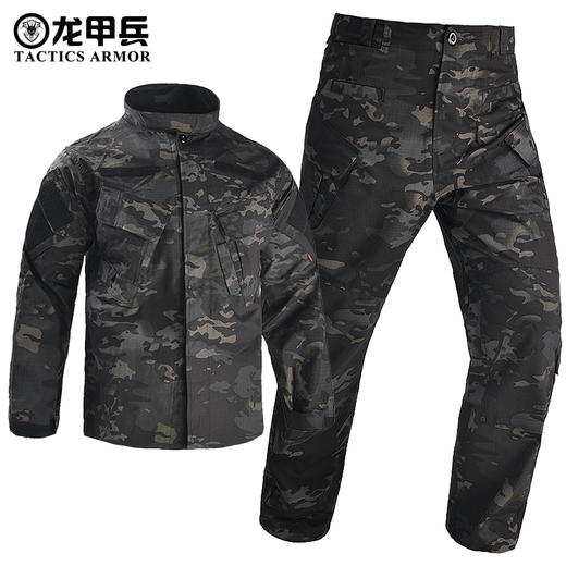 【户外战术 防泼耐撕裂 挺括保型】龙甲兵R6迷彩套户外训练战术套装ds（hy） 商品图1