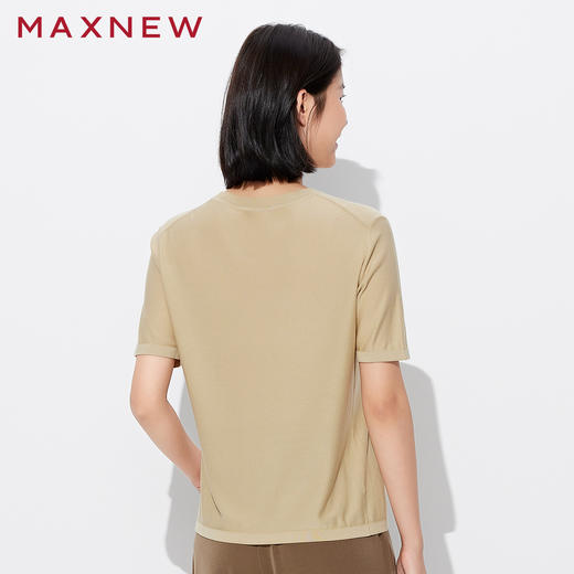 【毛衫】圆领短袖毛衫 1P2222506 商品图3