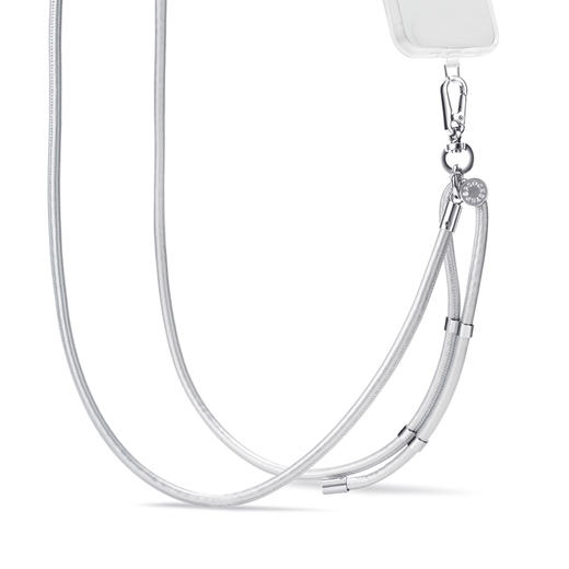 【太空梦游记】磁石银·手机背带 Wristlet&Strap手机绳链 Strap手机背带 银色 商品图1