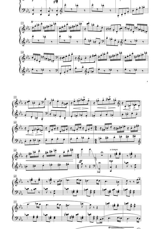 权吉浩钢琴作品选集 商品图3