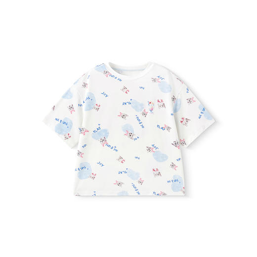 【商场同款】英氏儿童家居服夏季凉感透气男女童吸湿速干睡衣睡裤 商品图4