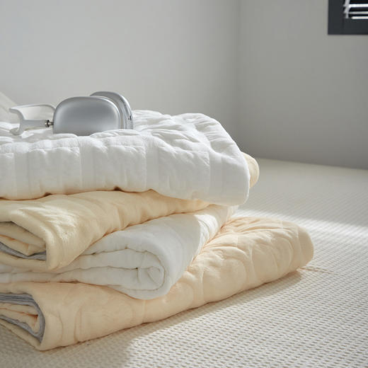 【A类全棉泡芙夏凉被】全棉贴身亲肤吸汗透气泡芙夏被提花泡芙夏凉被空调被A类 商品图9