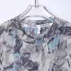 T2264春秋季新款时尚个性韩晕染碎花圆领长袖T恤气质百搭情侣套头上衣 商品缩略图2