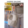 【大容量简约大气】HARRIS SALOME 头层牛皮拼色棋盘格水桶包9102 商品缩略图4