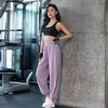 跃牌【美西西系列】新款高腰镂空双腰口运动裤女显瘦瑜伽裤CK-221 商品缩略图2