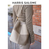 【大容量简约大气】HARRIS SALOME 头层牛皮拼色棋盘格水桶包9102 商品缩略图5