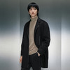 GXG男装黑色简约时尚长款大衣 冬季热卖时尚长款大衣 GEX12628524 商品缩略图2