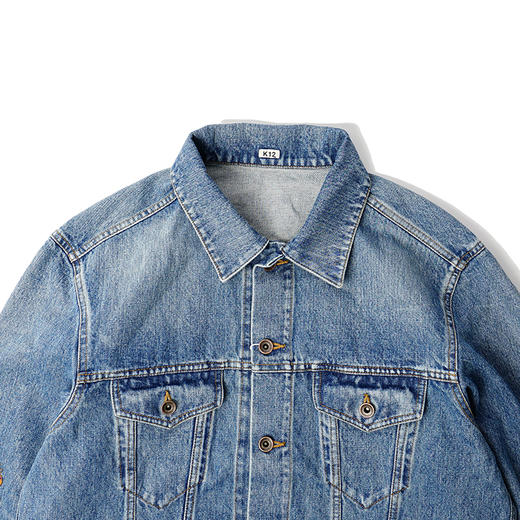 KHOKI Embroidered design denim jacket 手工刺绣牛仔夹克外套 商品图1