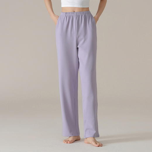 雀说 纯棉睡裤女春季长裤薄款宽松休闲可外穿H38 商品图9