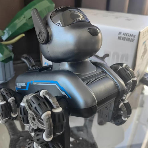 【🔥“王炸”礼物】正版专利授权八轮特技机械狗S50 多方向行驶 前后翻越 智能遥控 不限任何地形 超长续航 背部可拼可高！ 商品图3