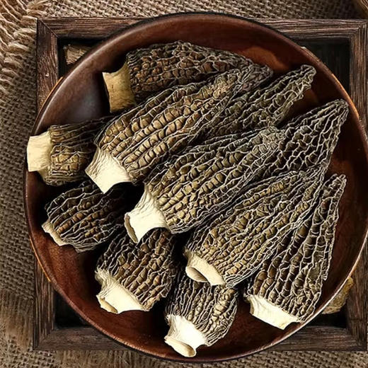 【干羊肚菌】来自青川毛寨自然保护区的山珍菌菇 肉质更厚  香味鲜甜浓郁（每个7~13cm以上） 商品图12