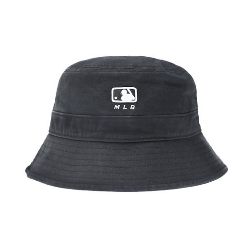 【云粉节】6楼MLB男女情侣大LOGO渔夫帽简约平顶遮阳帽25款3AHTB035N 商品图0