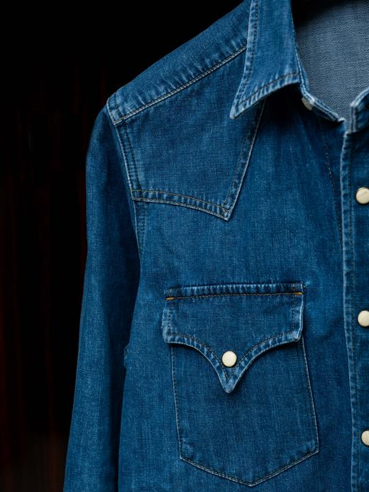 Fortela Western Shirt 水洗丹宁衬衫 商品图10