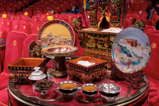 布达拉宫手工彩绘装饰盘 商品图2