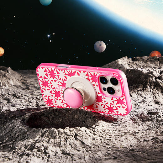 【太空梦游记】未来珠·粉 POPGRIP泡泡骚手机粘贴式气囊支架 Bonbon立体树脂系列 商品图2