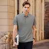【冰丝】【DKP】大依优型大码Polo衫弹力翻领T恤轻奢休闲纯色短袖男宽松T恤上衣胖子 商品缩略图4
