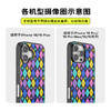 【太空梦游记】霓虹星光 POPCASE手机壳 MagSafe Popcase磁吸款 撞色 菱格 日月星 拼贴 iPhone 16/15/14 商品缩略图2