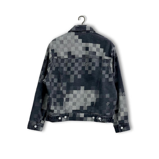 新品 1V 2025SS 早春新款马赛克牛仔夹克外套 商品图1