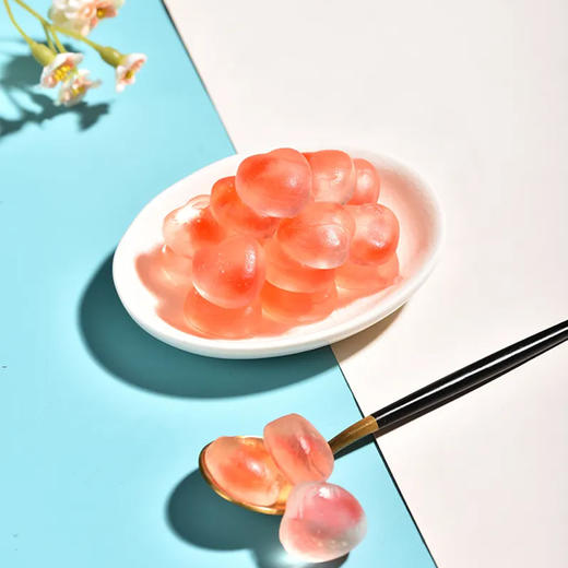 【凝胶软糖，双重营养呵护~】胶原蛋白软糖 可以吃的玻尿酸 透明质酸钠软糖 维生素C糖果 颗颗饱满 含量丰富 科学配比 干净卫生 一颗一装-QQ 商品图2