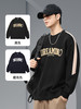 【新款DQ】大依优型大码男装330G重磅圆领卫衣男宽松百搭拼色印花上衣男士加肥加大潮流 商品缩略图2