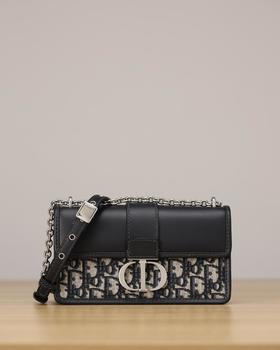 迪奥蒙田30MontaigneEast-West链条手袋「蒙田银扣链条小号」（HH）