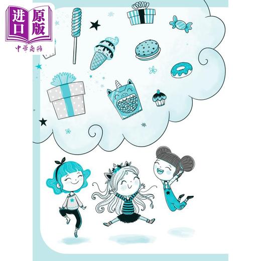 【中商原版】独角兽尼亚 生日快乐 Unicornia A Magical Birthday 英文原版 儿童奇幻故事小说 儿童读物 进口童书 6-9岁 商品图3