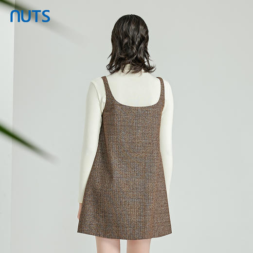 NUTS春季新品时尚气质通勤两件套长袖连衣裙312103050B 商品图2