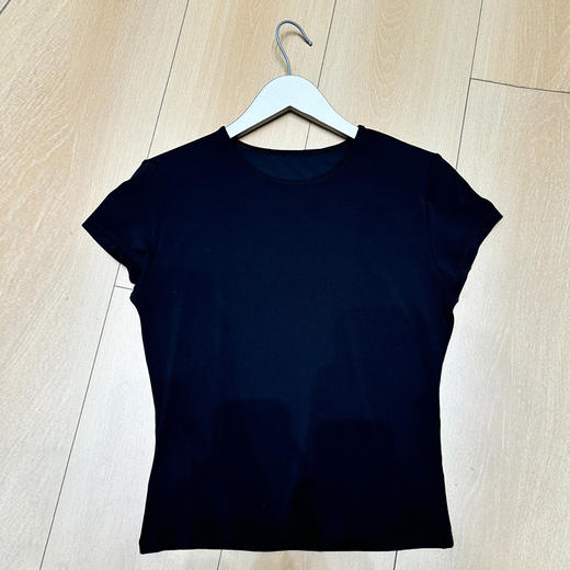 哈瓦塔春夏新款速干修身短袖运动短T恤H350101 商品图6