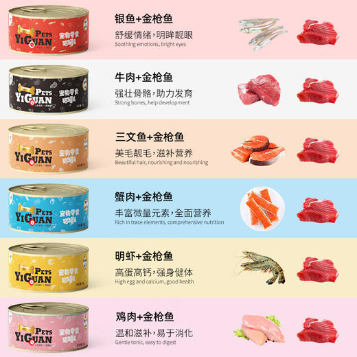 【宠物罐头】-宠物零食狗罐头猫咪湿粮幼猫幼犬零食流质汤罐 商品图3