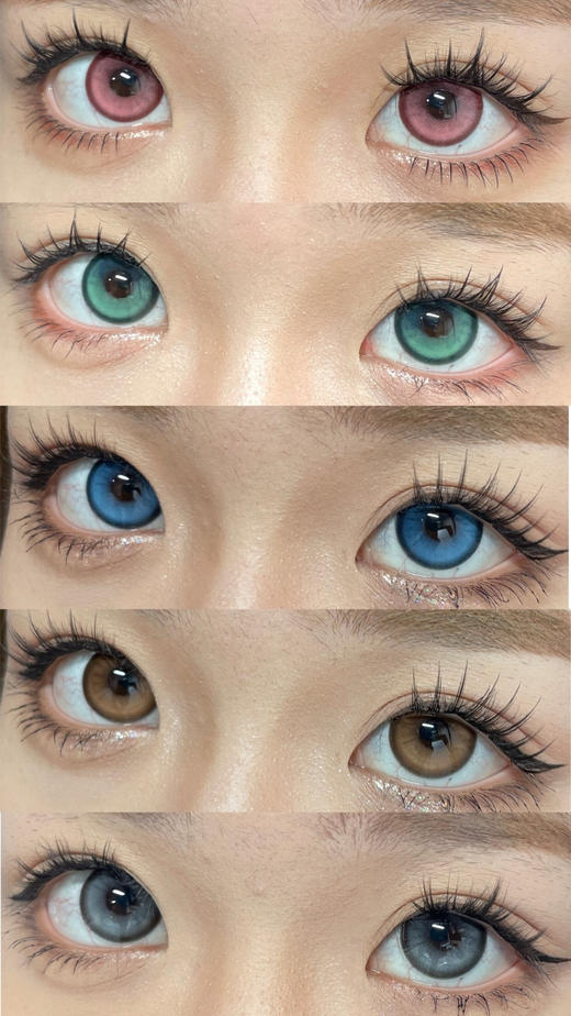 【半年抛】新品lolilook马卡龙色系列高光款 大直径14.5 一副拍2片 商品图1