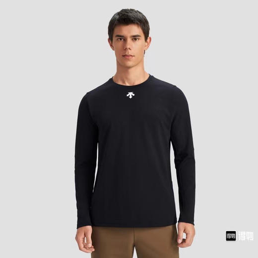 正品迪桑特DESCENTE TRAINING系列 简约舒适圆领长袖T恤 男款
M-3XL两色可以选 商品图5