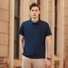【冰丝】【DKP】大依优型大码Polo衫弹力翻领T恤轻奢休闲纯色短袖男宽松T恤上衣胖子 商品缩略图9