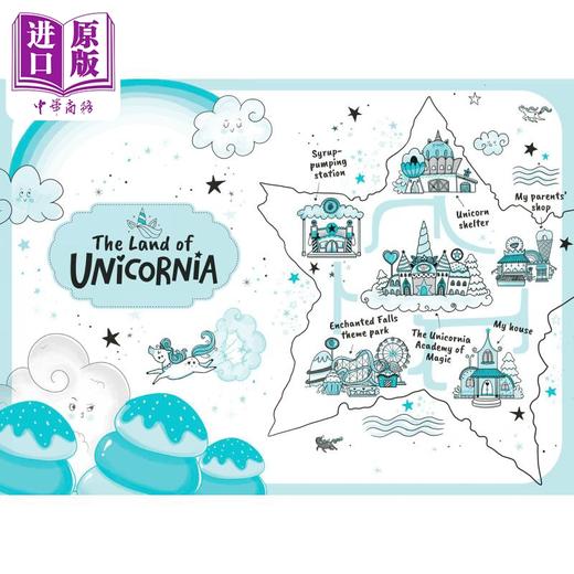 【中商原版】独角兽尼亚 生日快乐 Unicornia A Magical Birthday 英文原版 儿童奇幻故事小说 儿童读物 进口童书 6-9岁 商品图2