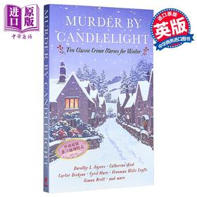 【中商原版】烛光谋杀案 冬季十大经典故事 英文原版 Murder by Candlelight 悬疑流行小说 Cecily Gayford