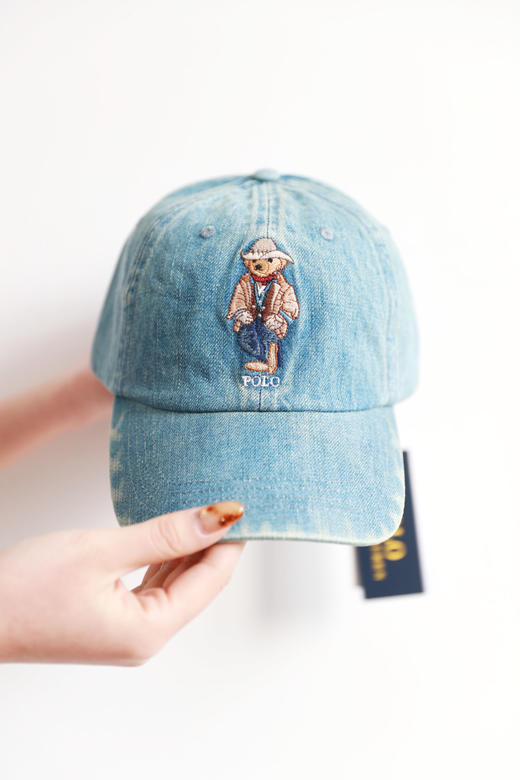 真的巨好看，立马气质不一样了。丹宁复古小标刺绣棒球帽C021768 商品图11